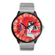 Load image into Gallery viewer, Alaskan Malamute Dog New Jersey Christmas Special Wrist Watch-Free Shipping
