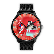 Load image into Gallery viewer, Alaskan Malamute Dog New Jersey Christmas Special Wrist Watch-Free Shipping