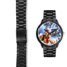 Load image into Gallery viewer, Airedale Terrier Indiana Christmas Special Wrist Watch-Free Shipping