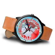 Load image into Gallery viewer, American Eskimo Dog New Jersey Christmas Special Wrist Watch-Free Shipping