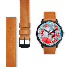 Load image into Gallery viewer, American Eskimo Dog New Jersey Christmas Special Wrist Watch-Free Shipping