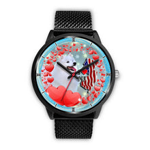 Load image into Gallery viewer, American Eskimo Dog New Jersey Christmas Special Wrist Watch-Free Shipping