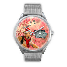 Load image into Gallery viewer, Airedale Terrier Iowa Christmas Special Wrist Watch-Free Shipping