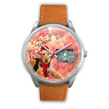 Load image into Gallery viewer, Airedale Terrier Iowa Christmas Special Wrist Watch-Free Shipping