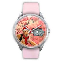 Load image into Gallery viewer, Airedale Terrier Iowa Christmas Special Wrist Watch-Free Shipping