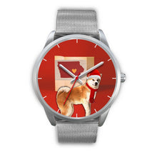 Load image into Gallery viewer, Akita Inu Iowa Christmas Special Wrist Watch-Free Shipping