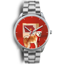 Load image into Gallery viewer, Akita Inu Iowa Christmas Special Wrist Watch-Free Shipping