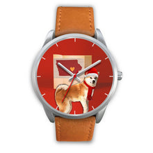 Load image into Gallery viewer, Akita Inu Iowa Christmas Special Wrist Watch-Free Shipping