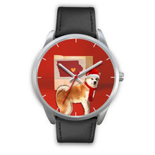 Load image into Gallery viewer, Akita Inu Iowa Christmas Special Wrist Watch-Free Shipping