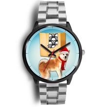 Load image into Gallery viewer, Akita Inu Indiana Christmas Special Wrist Watch-Free Shipping