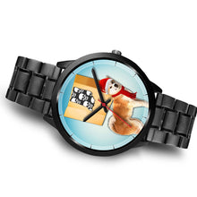 Load image into Gallery viewer, Akita Inu Indiana Christmas Special Wrist Watch-Free Shipping