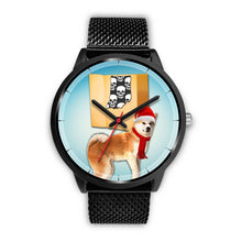 Load image into Gallery viewer, Akita Inu Indiana Christmas Special Wrist Watch-Free Shipping