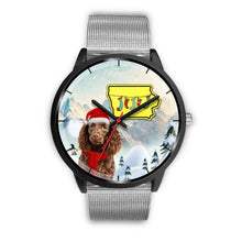 Load image into Gallery viewer, American Water Spaniel Iowa Christmas Special Wrist Watch-Free Shipping