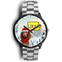 Load image into Gallery viewer, American Water Spaniel Iowa Christmas Special Wrist Watch-Free Shipping