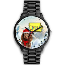 Load image into Gallery viewer, American Water Spaniel Iowa Christmas Special Wrist Watch-Free Shipping