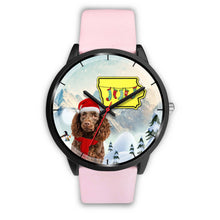 Load image into Gallery viewer, American Water Spaniel Iowa Christmas Special Wrist Watch-Free Shipping