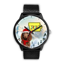 Load image into Gallery viewer, American Water Spaniel Iowa Christmas Special Wrist Watch-Free Shipping