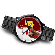 Load image into Gallery viewer, American Water Spaniel Indiana Christmas Special Wrist Watch-Free Shipping