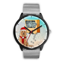 Load image into Gallery viewer, Australian Terrier Iowa Christmas Special Wrist Watch-Free Shipping