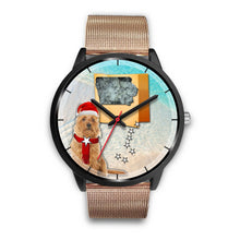 Load image into Gallery viewer, Australian Terrier Iowa Christmas Special Wrist Watch-Free Shipping