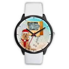 Load image into Gallery viewer, Australian Terrier Iowa Christmas Special Wrist Watch-Free Shipping