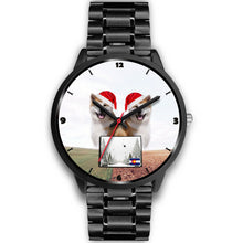 Load image into Gallery viewer, Akita Dog Colorado Christmas Special Wrist Watch-Free Shipping