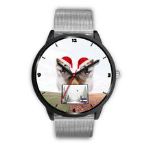 Load image into Gallery viewer, Akita Dog Colorado Christmas Special Wrist Watch-Free Shipping