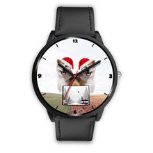 Load image into Gallery viewer, Akita Dog Colorado Christmas Special Wrist Watch-Free Shipping