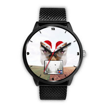 Load image into Gallery viewer, Akita Dog Colorado Christmas Special Wrist Watch-Free Shipping