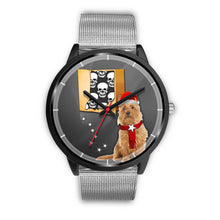 Load image into Gallery viewer, Australian Terrier Indiana Christmas Special Wrist Watch-Free Shipping