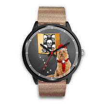 Load image into Gallery viewer, Australian Terrier Indiana Christmas Special Wrist Watch-Free Shipping