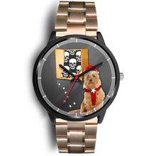 Load image into Gallery viewer, Australian Terrier Indiana Christmas Special Wrist Watch-Free Shipping