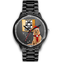 Load image into Gallery viewer, Australian Terrier Indiana Christmas Special Wrist Watch-Free Shipping