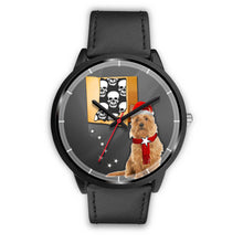 Load image into Gallery viewer, Australian Terrier Indiana Christmas Special Wrist Watch-Free Shipping