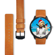 Load image into Gallery viewer, Afghan Hound Colorado Christmas Special Wrist Watch-Free Shipping