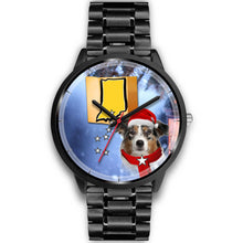 Load image into Gallery viewer, Australian Shepherd Indiana Christmas Special Wrist Watch-Free Shipping