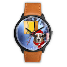 Load image into Gallery viewer, Australian Shepherd Indiana Christmas Special Wrist Watch-Free Shipping