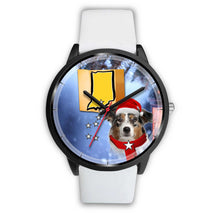 Load image into Gallery viewer, Australian Shepherd Indiana Christmas Special Wrist Watch-Free Shipping