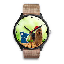 Load image into Gallery viewer, Australian Terrier Minnesota Christmas Special Wrist Watch-Free Shipping