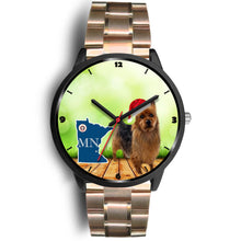 Load image into Gallery viewer, Australian Terrier Minnesota Christmas Special Wrist Watch-Free Shipping