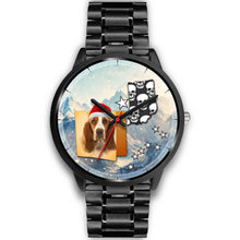 Load image into Gallery viewer, Basset Hound Indiana Christmas Special Wrist Watch-Free Shipping