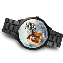 Load image into Gallery viewer, Basset Hound Indiana Christmas Special Wrist Watch-Free Shipping