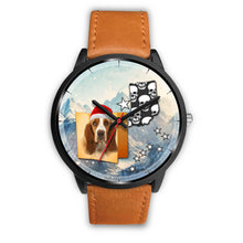 Load image into Gallery viewer, Basset Hound Indiana Christmas Special Wrist Watch-Free Shipping