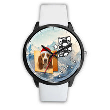 Load image into Gallery viewer, Basset Hound Indiana Christmas Special Wrist Watch-Free Shipping