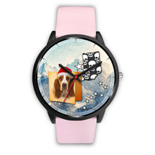 Load image into Gallery viewer, Basset Hound Indiana Christmas Special Wrist Watch-Free Shipping