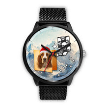 Load image into Gallery viewer, Basset Hound Indiana Christmas Special Wrist Watch-Free Shipping