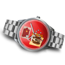 Load image into Gallery viewer, Basset Hound Iowa Christmas Special Wrist Watch-Free Shipping