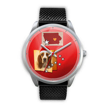 Load image into Gallery viewer, Basset Hound Iowa Christmas Special Wrist Watch-Free Shipping