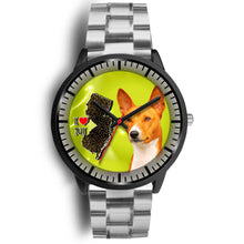 Load image into Gallery viewer, Basenji Dog New Jersey Christmas Special Wrist Watch-Free Shipping