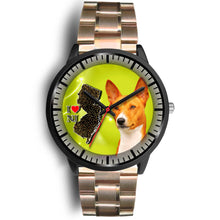 Load image into Gallery viewer, Basenji Dog New Jersey Christmas Special Wrist Watch-Free Shipping